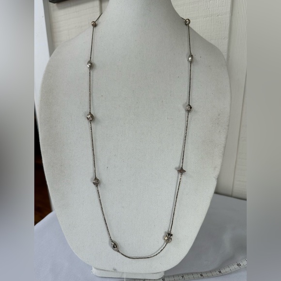 Three long station style bead necklaces - Picture 4 of 9